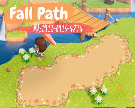 Acnh Orange Path, Path Animal Crossing, Acnh Maps, Animal Crossing Path, Acnh Custom Codes, Acnh Halloween, Animal Crossing Paths, Acnh Path, Animal Crossing Design Codes