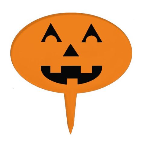 Halloween Jack O Lantern Pumpkin Face Cake Topper Face Cake Topper, Fall Cake Toppers, Face Cake, Fall Cake, Jack O Lantern Pumpkin, Fall Cakes, Pumpkin Face, Halloween Jack O Lanterns, Halloween Jack