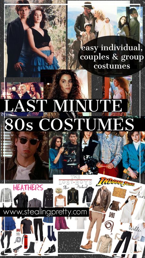 Easy Last Minute DIY 80s Costumes! 80s Leopard Print Outfit, 80s Party Theme Outfit, Last Minute 80s Costume, 80s Outfit Inspo Party, 1984 Fashion Women, 80s Icons Women Costumes, Last Minute 80s Outfit, 80s Looks Outfits Party, Iconic 80s Outfits Women