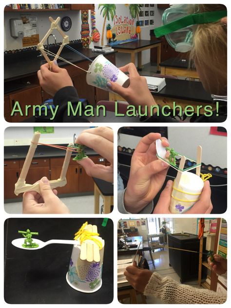 Math Stem Activities, Stem Camp, Stem Club, Steam Challenges, Army Man, Steam Ideas, Stem Classes, Stem Elementary, Stem Lab