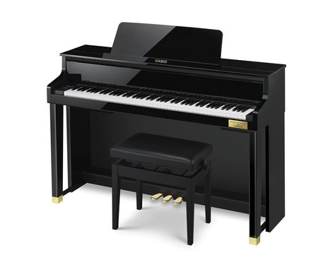 Casio Adds Two New Models to Its Celviano Grand Hybrid Lineup | Making Music Magazine Yamaha Digital Piano, Musical Keyboards, Piano Keys, Grand Piano, Keyboard Piano, Bluetooth Audio, Digital Piano, Music Magazines, Music Files