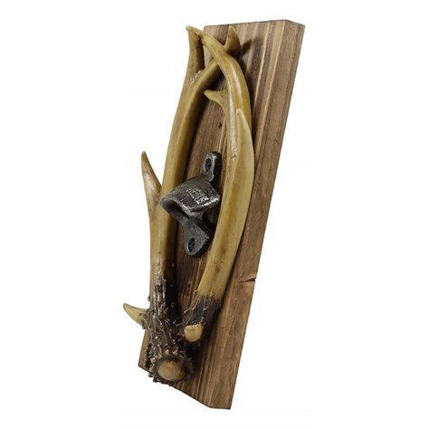 Millwood Pines Ebros Rustic Western Faux Entwined Hunter's Stag Deer Antlers Trophy Wall Décor | Wayfair Pallet Jewelry Holder, Dear Antlers, Hunting Home Decor, Trophy Wall, Tanning Hides, Antler Wall Decor, Antler Ideas, Deer Antler Decor, Resin Home Decor