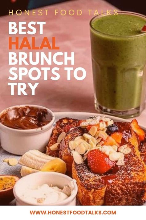 BEST HALAL BRUNCH SPOTS IN LONDON TO TRY | Honest Food Talks Brunch London, London Breakfast, Authentic Asian Recipes, Easy Asian Recipes, Easy Asian, Restaurant Ideas, Korean Dishes, Halal Recipes, London Food