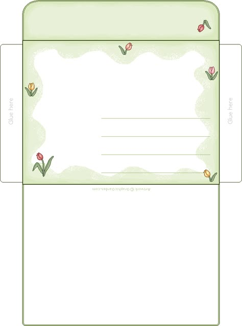 Creative Letter Ideas, Flores Aesthetic, Envelope Printable, Letters Ideas, Envelope Template Printable, Creative Letters, Paper Crafts Magazine, Letter Ideas, Note Writing Paper