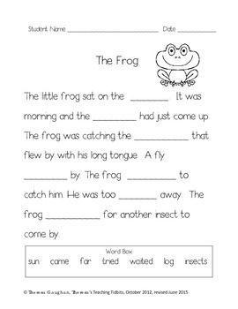 Photos On Reading Comprehension 301 Homework Kindergarten, Reading First Grade, Silly Stories, Reading Sentences, Sentences Kindergarten, Cloze Passages, Summative Test, Creative Writing Worksheets, Adjectives Activities