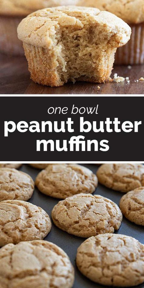 Peanut Butter Breakfast Muffins, Almond Flour Peanut Butter Muffins, Healthy Peanut Butter Muffins, Peanut Butter Muffins Easy, Sunbutter Muffins, Muffins Without Butter, Peanut Butter Oat Muffins, Pb Muffins, Peanut Butter Oatmeal Muffins