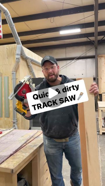 Track Saw Diy, Diy Track Saw Guide, Skill Saw Guide, Diy Cabinets Build, Circular Saw Jig, Circular Saw Track, Track Saw, Diy Household Cleaners, Easy Woodworking Ideas