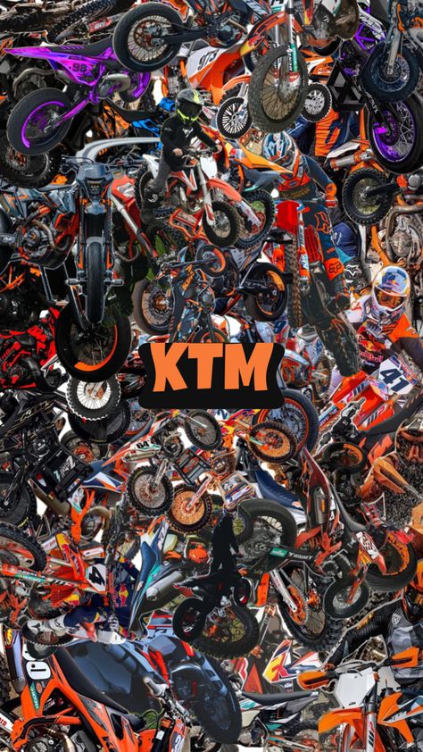 Ktm Motocross, Image Moto, Cross Wallpaper, Biker Boys, Moto Cross, Bmw Motorcycles, Dirt Bike, Android Wallpaper, John Deere