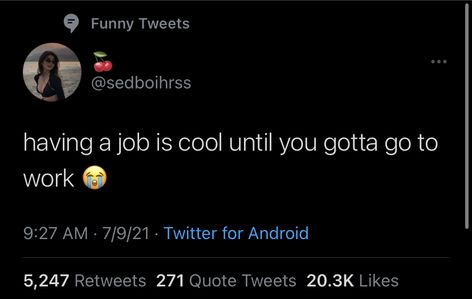 Work Tweets Funny, Work Tweets, Social Quotes, Job Quotes, Relatable Content, Dear Best Friend, Work Quotes Funny, Job Tweets, Entertaining Quotes