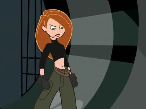 Imgur: The most awesome images on the Internet Kim Possible, Red Hair, A Woman, Disney, Pants, Green, Red, Hair, Black