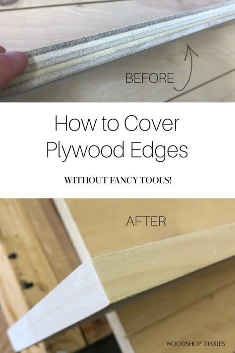 Plywood Diy, Types Of Plywood, Finished Plywood, Plywood Edge, Plywood Projects, Plywood Shelves, Essential Woodworking Tools, Oak Plywood, Plywood Cabinets