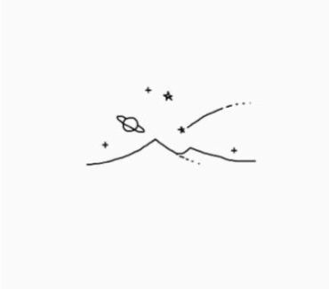 This is a tattoo idea to represent that you can reach farther that the sky Simple Sky Tattoo, Fine Line Sky Tattoo, Night Sky Tattoo Ideas, Sky Tattoo Ideas, Horizontal Tattoo Ideas, Horizontal Tattoo, Night Sky Tattoo, Stargazing Tattoo, Night Sky Tattoos