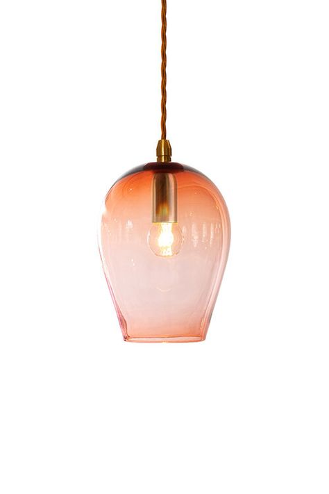 Fabio Glass Pendant: Handblown Glass Lighting From Curiousa & Curiousa — Curiousa & Curiousa Bathroom Pendant, Blown Glass Pendant, Murano Italy, Glass Pendant Light, Glass Lighting, Glass Pendant, Hand Blown Glass, Glass Pendants, Hand Blown