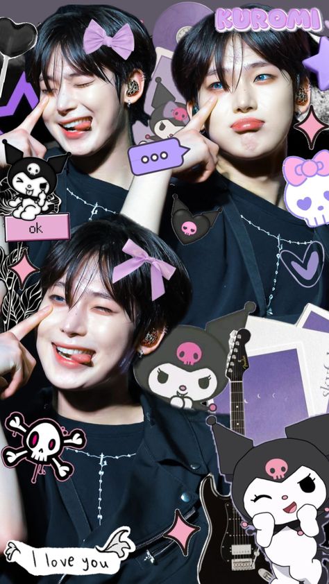 Sunoo x kuromi #sunoo #Enhypen #enhypensunoo #kuromi #music #wallpaper #kpop #fyp #mintysunoo Aesthetic Kuromi Wallpaper, Kuromi Hd, Kuromi Wallpaper Aesthetic, Sunoo Wallpaper Aesthetic, Kuromi Aesthetic Wallpaper, Kpop Phone Wallpaper, Music Album Covers Wallpaper Collage, Kim Sunoo Wallpaper, Enhypen Sunoo Wallpaper