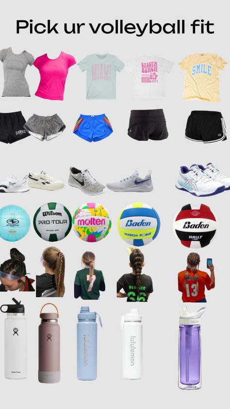 Netball Outfits, Volleyball Tryouts, Vollyball Outfits, Volleyball Outfit, Volleyball Bag, Volleyball Gear, Volleyball Tournaments, Volleyball Practice, Volleyball Inspiration