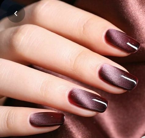 Wine Colored Nails, Elegant Nails Classy, Cherry Mocha Nails, Mocha Nails, Maroon Nail Designs, Maroon Nail, Cherry Mocha, Wine Nails, Eye Nail Art