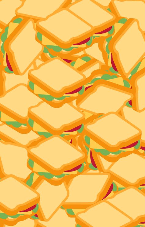 Sandwiches. Sandwich Wallpaper, Bread Wallpaper, Background Screensavers, Song Wallpaper, Food Wallpapers, Iphone Wallpaper Images, Food Backgrounds, Food Wallpaper, Orange Aesthetic