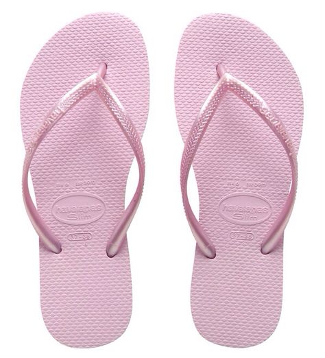 Pink Havaianas flip-flops Slim Logo, Cute Flip Flops, Dope Jewelry Accessories, Pink Flip Flops, Dr Shoes, Summer 2025, Hype Shoes, Girly Shoes, Metallic Sandals