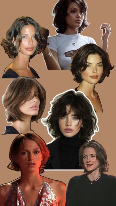 Vintage Haircuts, Hair Inspiration Short, Haircuts For Curly Hair, 90s Hairstyles, Short Haircut, Retro Women, Dream Hair, Cut And Style, Hair Goals