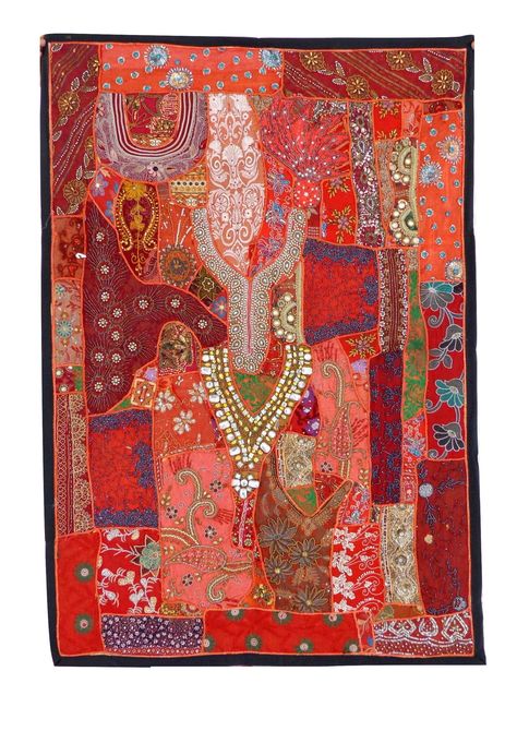 Asian Tapestry, African Tapestry, Quilted Tapestry, Old India, Hippie Tapestries, Beaded Tapestry, Handmade Tapestry, Indian Patchwork, Embroidered Tapestry