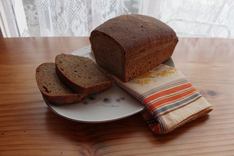 For the advanced/intrepid baker: Here’s how to make Dacha Diner’s beautiful ‘Borodinsky’ Black Bread | The Seattle Times Recipes Baked Goods, Fermented Bread, Black Bread, Jewish Cuisine, Dough Scraper, Brown Bread, Jewish Food, Bbq Food, Espresso Powder