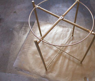 Gladom Ikea, Side Table Decor Ideas, Ikea Side Table, Table Design Ideas, Unique Side Table, Diy Side Table, Ikea Decor, Side Table Decor, Gold Spray Paint