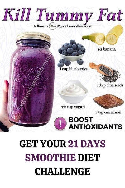 Weight Loss Smoothie Diet Smoothies Vegan, Motivasi Diet, Resep Smoothie, Smoothie Diet Challenge, Fruit Smoothie Recipes Healthy, Easy Healthy Smoothies, Smoothie Recipes Healthy Breakfast, Smoothie Drink Recipes, Healthy Drinks Smoothies