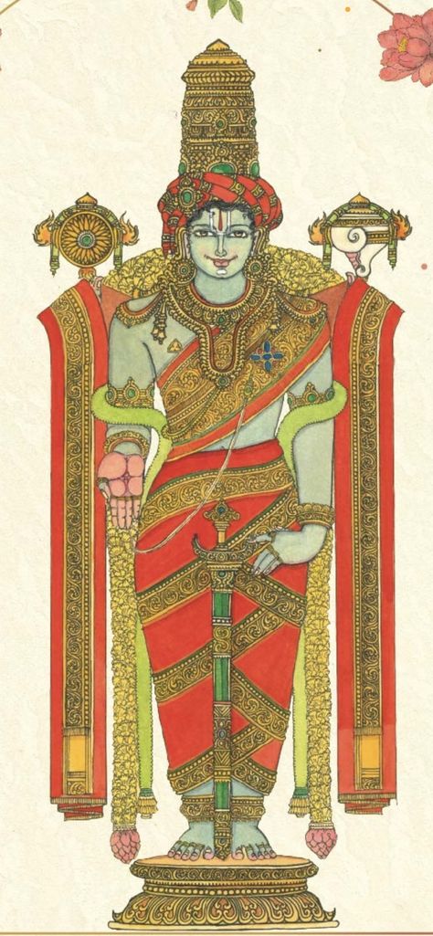 Lord Venkateswara, Embroidered Wall Art, God Artwork, Goddess Sculpture, Kalamkari Painting, Kerala Mural Painting, Bff Drawings, Hindu Statues, Lotus Art