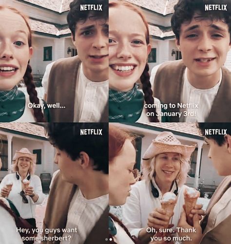 Anne Blythe, Anne And Gilbert, Amybeth Mcnulty, Gilbert And Anne, Im Blue, Gilbert Blythe, Anne With An E, Anne Shirley, Enola Holmes