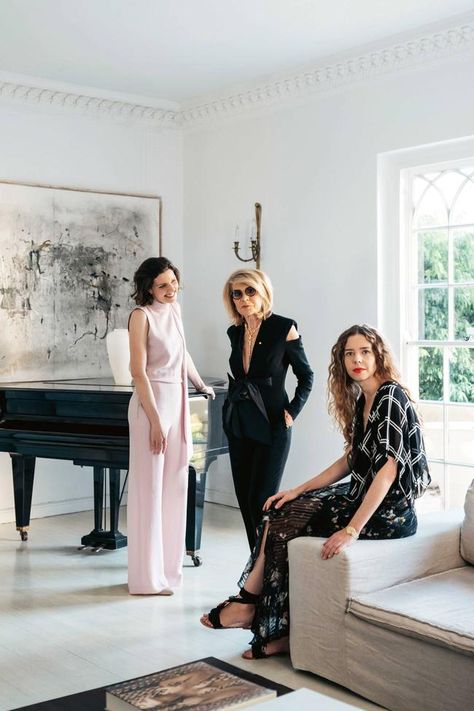 Vogue Home, Carla Zampatti, Chic Over 50, Walk In Robe, Vogue Living, Vogue Australia, Check Dress, Fashion Advertising, House Tour