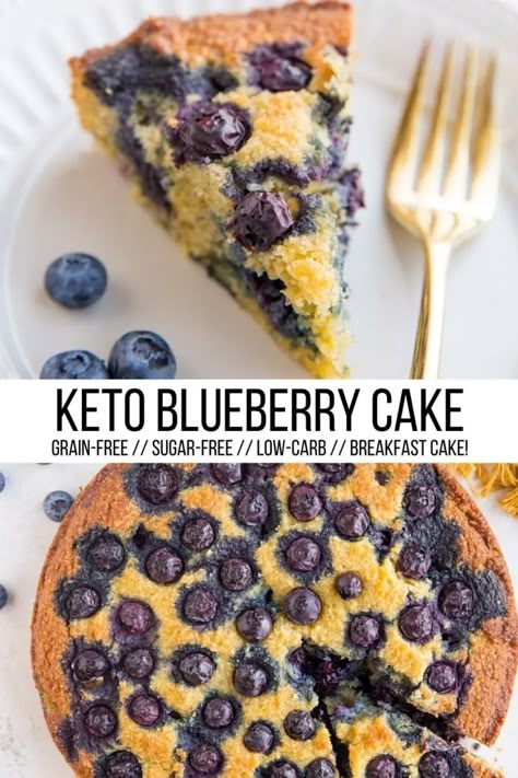 Almond Flour Blueberry Cake, Keto Blueberry Coffee Cake, Low Cal Blueberry Desserts, Keto Blueberry Cake, Low Sugar Blueberry Desserts, Gluten Free Lemon Blueberry Cake, Low Calorie Blueberry Desserts, Healthy Blueberry Dessert Recipes, Healthy Blueberry Recipes Low Calories