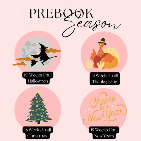 PreBooking Season is Here 🍂🎃🎅🏽🎄❄️🥂 The busiest time of the year is among us filled with holidays and events. Make sure to pre book and secure your Nail Appointment 📆 • • • #prebook #prebookseason #holiday #nails #acrylicnails #gelxnails #dfwnails #dfwnailtech #irvingnails #irvingnailtech Prebook Your Holiday Appointments, Holiday Appointments, Weeks Until Christmas, Nail Appointment, Appointment Book, Holiday Hairstyles, Holiday Books, Holiday Nails, Among Us