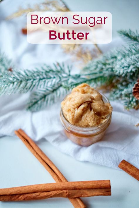 Easy Brown Sugar Butter Recipe #FlavoredButter #Butter Cranberry Butter Recipe, Cranberry Butter, Butter Recipes Homemade, Brown Sugar Butter, Flavored Butter, Cinnamon Butter, Allergy Free Recipes, Reduce Food Waste, Butter Recipe