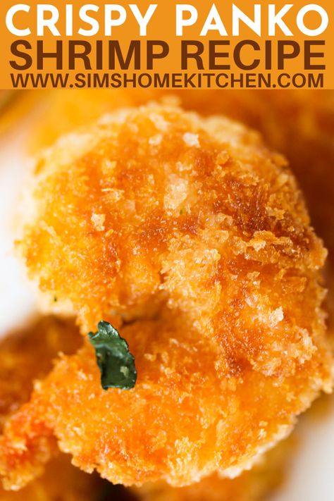 How to Make Crispy Panko Shrimp Panko Crusted Shrimp, Fried Shrimp Recipes Easy, Panko Shrimp, Best Fish Recipes, Best Shrimp Recipes, Drink Inspiration, Shrimp Recipes For Dinner, Delicious Appetizer Recipes, La Food