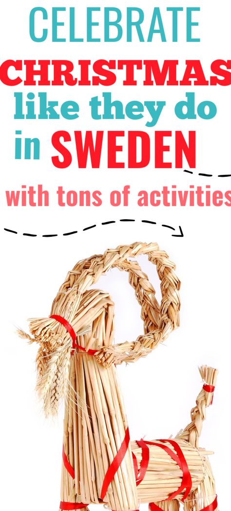 Swedish Christmas Crafts, Swedish Christmas Decorations Diy, Swedish Themed Party, Swedish Christmas Ornaments, Swedish Christmas Ornaments Diy, Swedish Crafts For Kids, Sweden Christmas Crafts For Kids, Scandinavian Christmas Crafts, Sweden Christmas Decoration