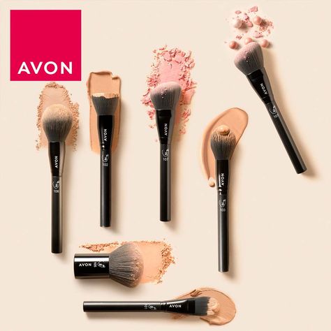 Upgrade your makeup tools today with these brand new brushes from Avon. This collection of face brushes have been specifically designed to blend, buff, and sweep your way to a flawless finish 🤩 DM me to order 🛒 #Avon #Beauty #AvonBeauty #MakeUp #MakeUpTips #MakeUpTools #PerfectBase https://www.shopwithmyrep.co.uk/store/MannyLads Stippling Brush, Avon Cosmetics, Colour Combinations Fashion, Avon Perfume, Beauty Corner, Avon Beauty, Kabuki Brush, Avon Makeup, Avon Products