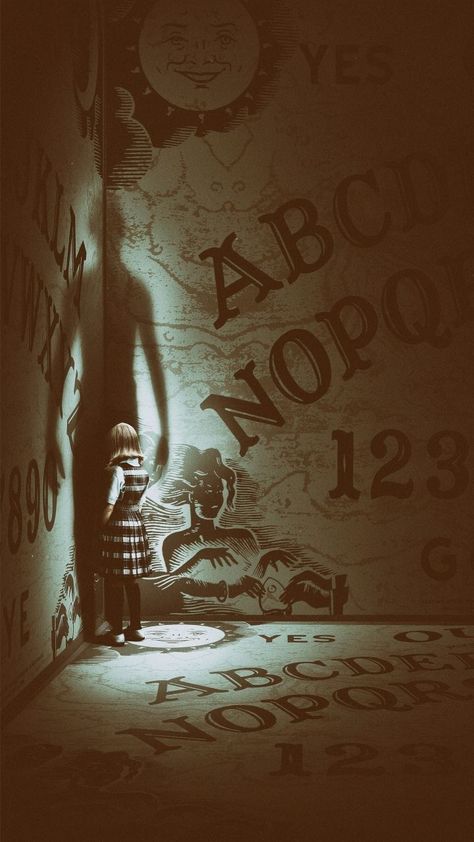 Long Horror Stories, Ouija Origin Of Evil, Paranormal Pictures, Scary Backgrounds, Wallpapers For Phone, Horror Photos, Halloween Wallpaper Backgrounds, Creepy Images, Scary Wallpaper