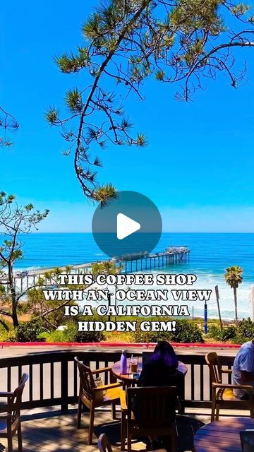 Eli Solano • California • Travel & Hidden Gems on Instagram: "The most beautiful coffee shop in San Diego! This is @pinpointcafe in La Jolla! The ocean views are the best from here!   Copyrighted content! This is my video and no reposts allowed without my permission 😊. Thank you!   #hiddengems #socal #california #sandiego #losangeles #cafe #coffee #lajolla" San Diego Shopping, California Sandiego, San Diego Travel, Cafe House, Cafe Coffee, Beautiful Coffee, California Dreaming, Ocean Views, La Jolla