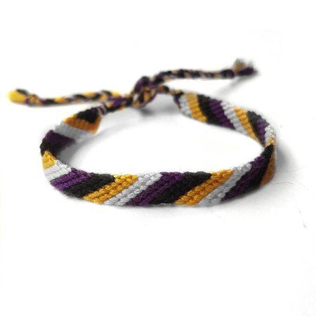 Nonbinary Bracelet, Woven Anklet, Brazilian Bracelet, Nonbinary Flag, Stranger Things Outfit, Non Binary Pride, Pride Bracelet, Friendship Bracelets Tutorial, Non Binary