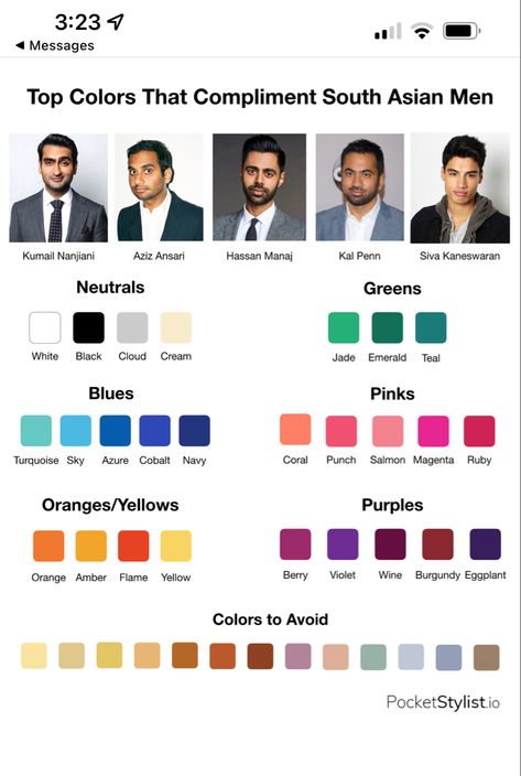 My coloring is like the guy on the far right Teal Green Outfit Men, Tan Skin Color Palette Clothes, Guys Fashion Casual, Denim Jeans Outfit, Mens Smart Casual Outfits, Guys Fashion, Dark Skin Men, Warm Skin Tone, Color Combinations For Clothes