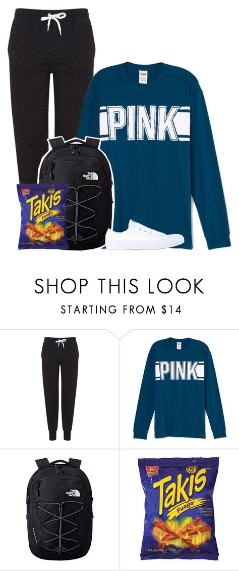 "State Testing This Week!" by dejonggirls ❤ liked on Polyvore featuring Topshop, The North Face, Fuego and Converse State Testing, Just Me, North Face, The North Face, Converse, Topshop, Sweatpants, Designer Clothes, Street Style