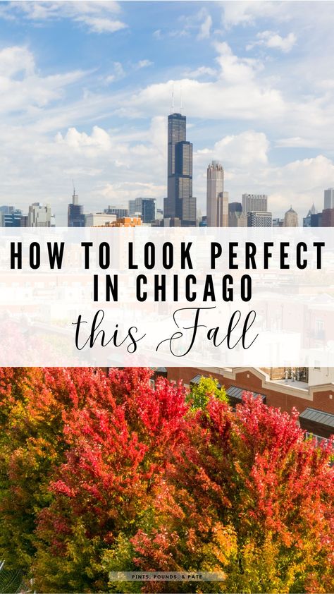 What to wear in Chicago, Illinois this Fall Chicago October Outfit, Fall In Chicago Outfits, What To Wear In Chicago In October, Chicago November Outfits, Pier Outfit, Chicago Fall Outfits, Fall Packing List, Chicago Fall, Chicago Women