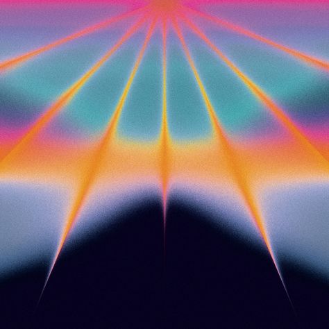 Triangle Artwork, Gradient Art, Sensory Art, Vintage Poster Design, Visual Aesthetics, Aura Colors, Instagram Blog, Pattern Illustration, Retro Art