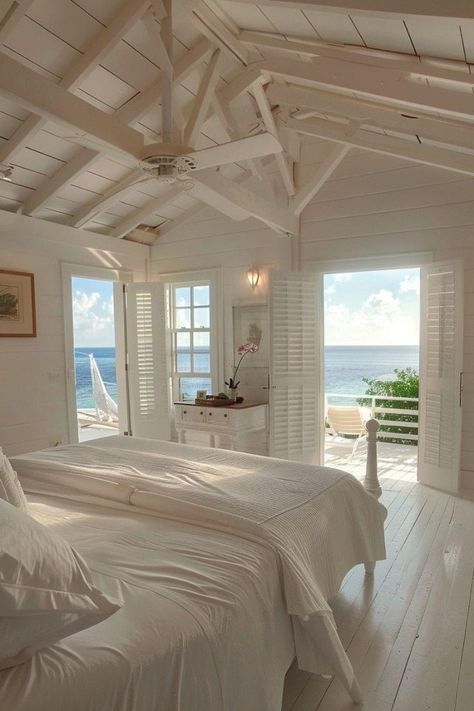 Small Beach Cottage, Beach Cottage Ideas, Beach House Room, Bedroom Beach House, Small Beach Houses, Style On A Budget, Beach House Bedroom, Dream Life House, Dream Beach Houses