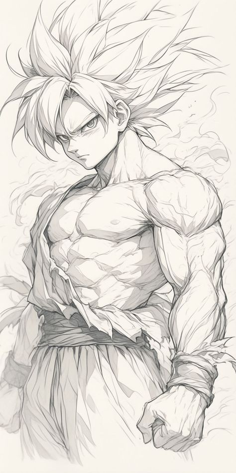 #luffy #onepiece #anime #manga #cartoon #wallpaper #phonewallpaper #animewallpaper Goku Art Drawings, Pencil Wallpaper, Goku Artwork, Superhero Comics Art, Goku Art, Naruto Painting, Dbz Manga, Spirit Tattoo, Manga Cartoon