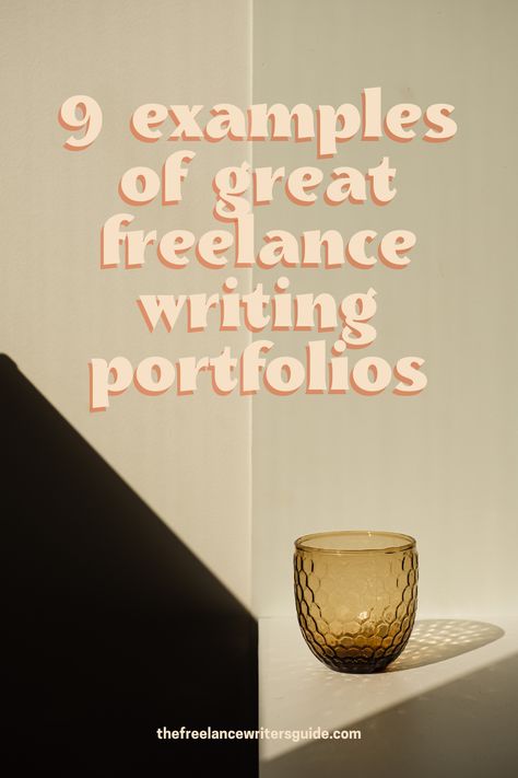 What does a good freelance portfolio look like? Here are 9 great examples, with tips to help you stand out from the freelancing crowd! #freelancewritingtips Freelance Profile Picture, Content Writer Portfolio Sample, Freelance Portfolio Examples, Writing Samples Portfolio, Copy Writing Portfolio, Freelance Content Writer, Content Writing Portfolio, Writer Portfolio Website, Copywriter Portfolio Website