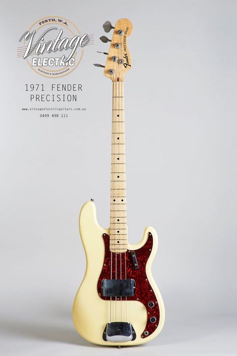 1971 Fender Precision Bass Fender Precision Bass Guitar, Bobby Lee, Fender Precision Bass, Vintage Bass, Fender Bass, Bass Guitar, Electric Guitar, Bass, Music Instruments