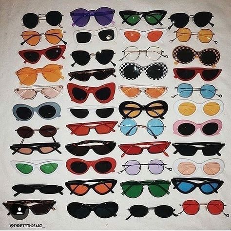 Cute Sunglasses, نظارات شمسية, Cool Glasses, Cute Glasses, Retro Glasses, Trendy Swimwear, Grunge Look, Stylish Glasses, Trendy Sunglasses