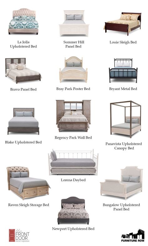 Different Types Of Beds Design, Types Of Bed Frames, Secret Rooms In Houses, Leather Upholstered Bed, Bed Headboard Design, Bathroom Dimensions, Velvet Upholstered Bed, Headboard Design, Spring Refresh