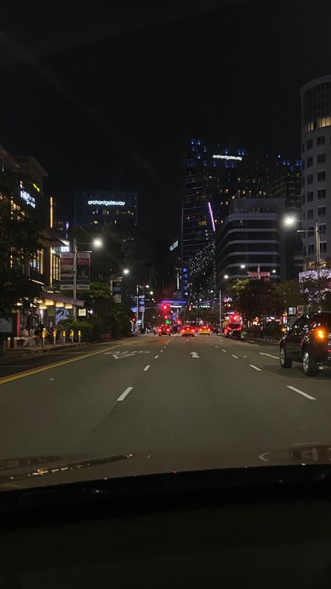 Singapore At Night Aesthetic, Mandaluyong City Night, Singapore Night Aesthetic, Nakuru City, Singapore City Night, Singapore Night View, Singapore At Night, Singapore Aesthetic, Orchard Road Singapore